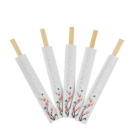 Disposable Bamboo Chopsticks Take Away Fast Food In Naked Sticks