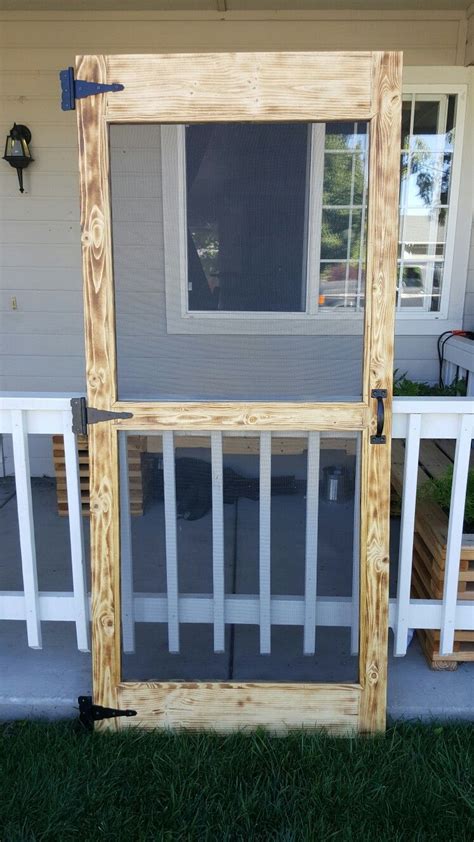 How To Build A Diy Screen Door From Scrap Wood Artofit