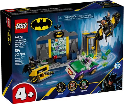 LEGO DC Comics 76272 Pas Cher La Batcave Avec Batman Batgirl Et Le Joker