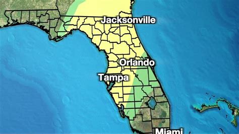 Cold front brings severe weather threat to Central Florida - YouTube