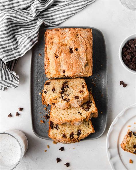 Chocolate Chip Loaf Cake Eat Love Namaste