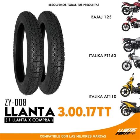 Llanta Fortemax Moto Italika Tt Env O Gratis