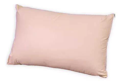 Fronha Capa Protetora De Travesseiro Impermeável Zíper Cor Nude Liso MercadoLivre