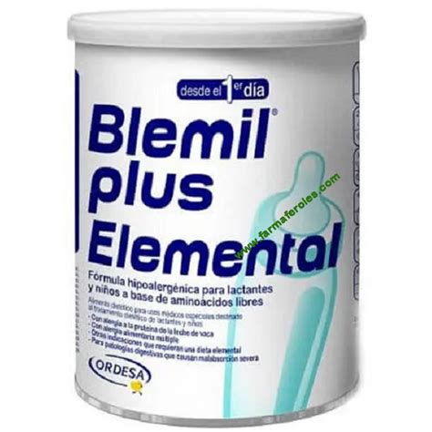 Blemil Plus Elemental Sabor Neutro Meses Gr Farmaferoles