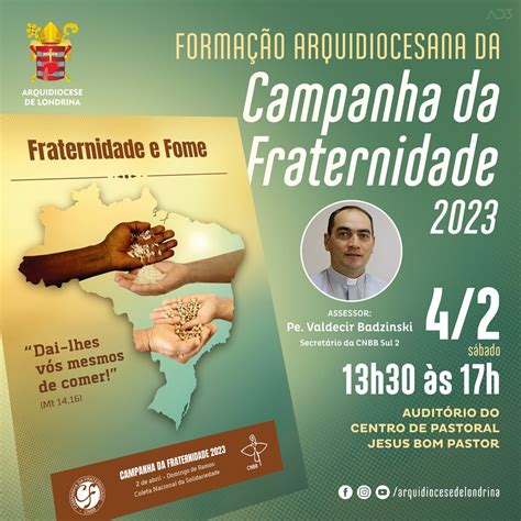 FORMAÇÃO ARQUIDIOCESANA SOBRE A CAMPANHA DA FRATERNIDADE 2023