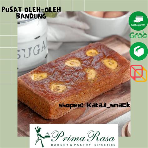 Jual Banana Cake Prima Rasa Bandung Bolu Pisang Shopee Indonesia