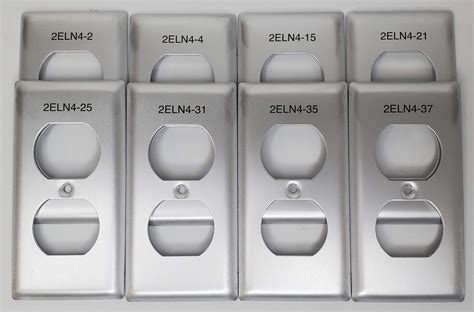 Engraved Cover Plates For Surgery Center