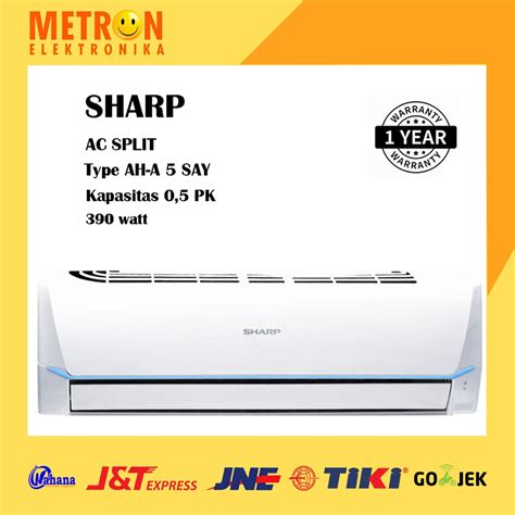 Jual Sharp Aha Say R Pk Freon R Jetstream Air Conditioner