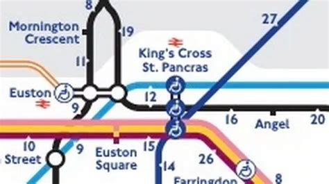 London Walking Map How Long Does It Take To Walk Between Tube Stations