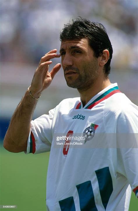 16 July 1994 Fifa World Cup Sweden V Bulgaria Hristo Stoichkov