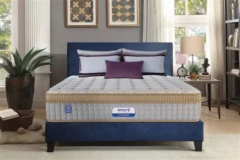 Amore International Backmaster Eurotop Memory Foam 8 Inch King Crystal