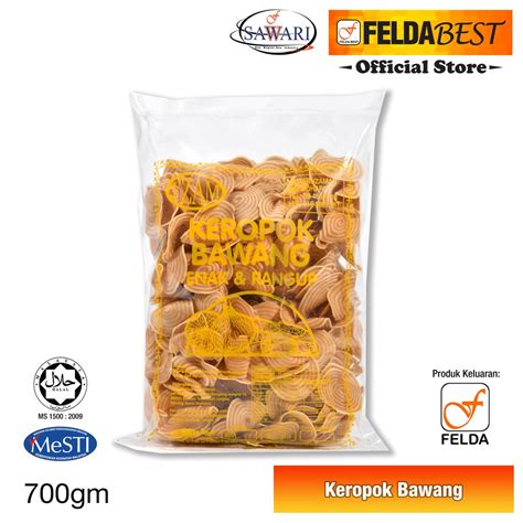 Felda Best Kerepek Bawang Gm Shopee Malaysia