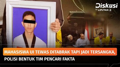 Pensiunan Polri Tabrak Mahasiswa UI Hingga Tewas Tapi Korban Malah