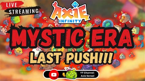 LIVE AXIE INFINITY ORIGINS S7 MYSTIC ERA Last Push YouTube