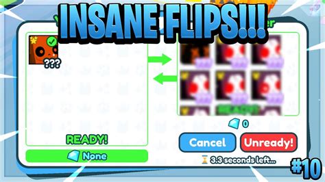 INSANE FLIPS Pet Simulator X Trading Montage 10 YouTube