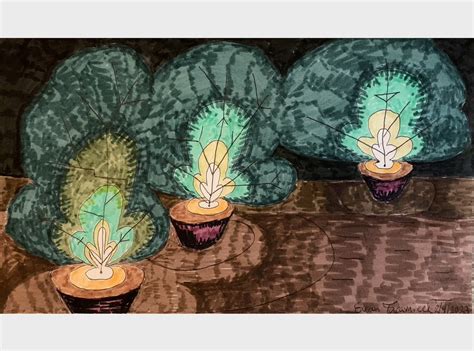 Art Of Evan On Twitter Three Glowing Cactuses On A Pueblo By