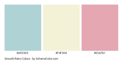 Smooth Retro Color Scheme Beige