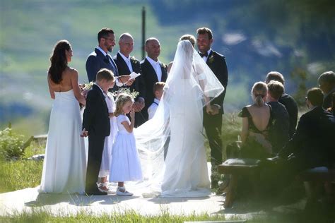 [PICS] Inside Erin Andrews Wedding Ceremony In Montana