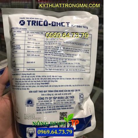 TricÔ Đhct ThuỐc TrỪ BỆnh Đặc Trị Vàng Lá Thối Rễ Do Nấm Kỹ Thuật