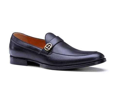 Gucci Mens Black Calf Leather Formal Moccasin Shoes Italian Boutique €357 Gucci Men Shoes