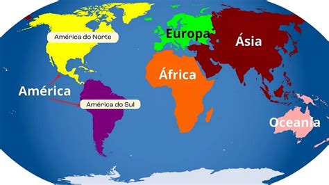 Continentes do mundo: quais são e características - Significados