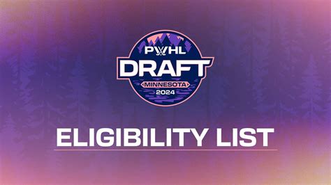 PWHL announces 167 eligible players for upcoming draft - Lets Play Hockey