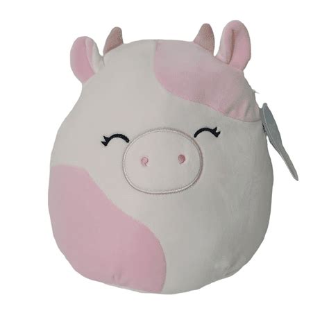 Squishmallows 10 Caedyn The Pink Cow Sleepy Walmart