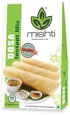 Instant Dosa Mix Certification Fssai Certified Feature Spicy