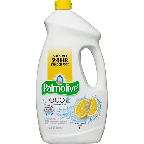 Palmolive Eco Gel Dishwasher Detergent Lemon Splash Fluid Ounces