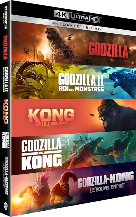 MonsterVerse Godzilla Kong Collection 5 Films Godzilla Godzilla