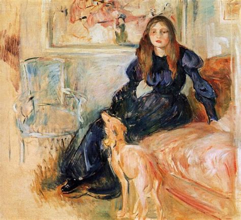 Julie Manet Daughter Of Berthe Morisot And Niece Of Édouard Manet