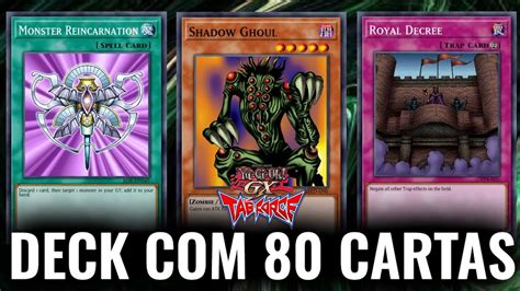 Yu Gi Oh GX Tag Force Deck De Shadow Ghoul SEU PODER DE ATAQUE SE