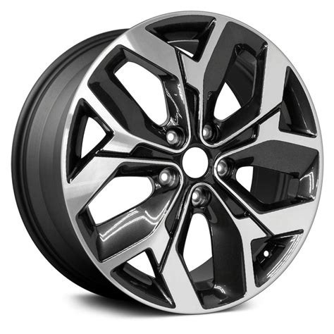 Replace Alykl U Split Spoke Machined Dark Charcoal Metallic