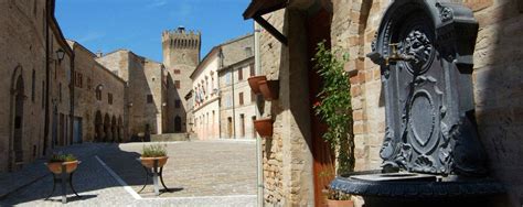 discover moresco   castle  jewel   marche region