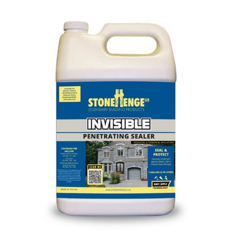 Invisible Penetrating Sealer 1 Gallon Stonehengeus