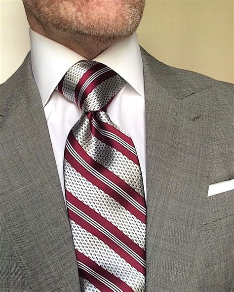 London York Executive Knot Ties Cut To Make A More Substantial Knot