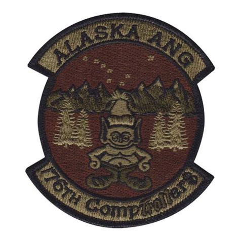 176 CPTF ALASKA ANG OCP Patch 176th Comptroller Flight Patches