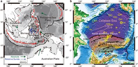 Structural Tectonic Maps Of The Celebes Sea Cs And Surrounding Area