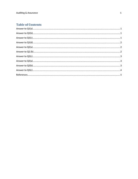 Auditing And Assurance Ethical Issues Auditor Independence