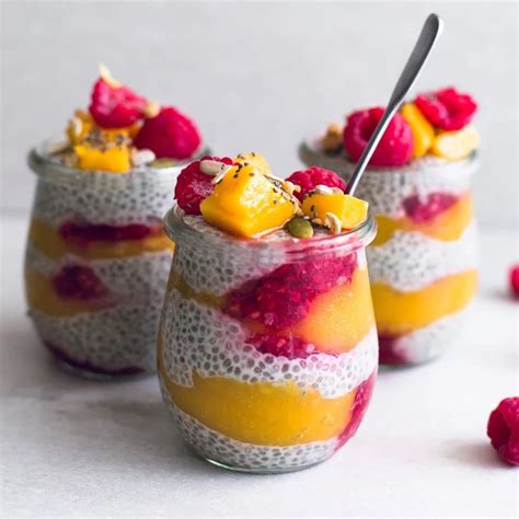 Mango Chia Pudding Crazy Vegan Kitchen