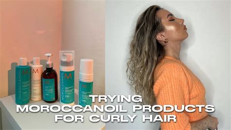 I TRIED MOROCCANOIL CURLY HAIR RANGE ON MY 2B CURLY WAVY HAIR HERE IS