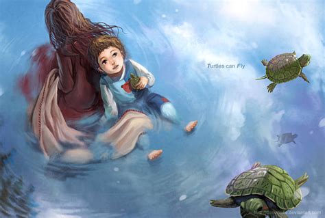 Turtles Can Fly By Darkmello On Deviantart