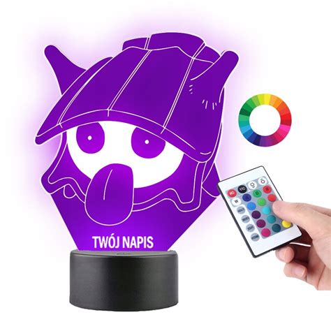 Lampka Na Biurko Statuetka Led Anime Pokemon Shellder Grawer Pilot