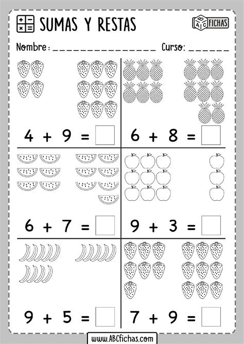 Fichas Colorea Por Sumas Y Restas Imagenes Educativas 11130 Hot Sex