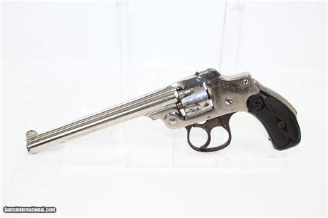 Long Barreled Sandw 32 Safety Hammerless Revolver