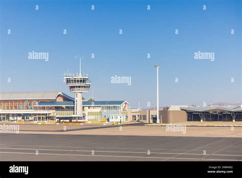 Windhoek, Namibia - July 2, 2023: Hosea Kutako International Airport in ...