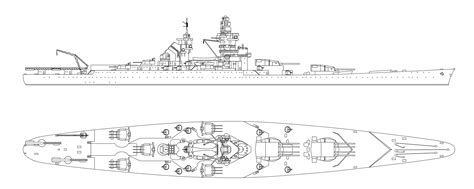 Battleship Sketch at PaintingValley.com | Explore collection of ...