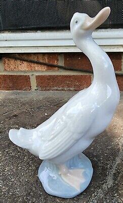 Vintage Lladro Nao White Duck Porcelain Figurine Made In Spain Daisa