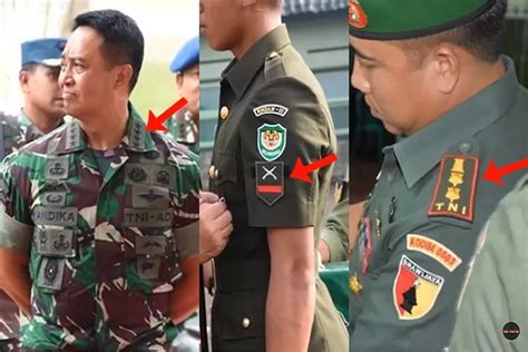 Inilah Pangkat Tni Dilihat Dari Simbolnya Dari Tamtama Hingga