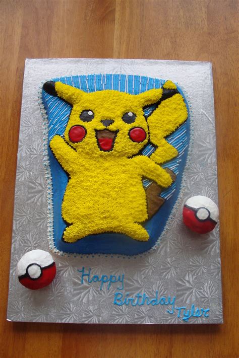 Pikachu Birthday Cake - CakeCentral.com